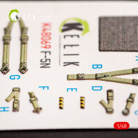 F-5N interior 3D decals for AFV Club kit