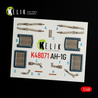 AH-1G interior 3D decals forICM/SpecialHobby kit