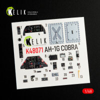 AH-1G interior 3D decals forICM/SpecialHobby kit