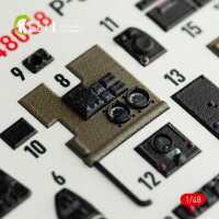 P-61B Black Widow interior 3D decals for GWH kit