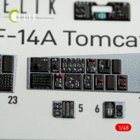 F-14A Tomcat interior 3D decals for Italeri kit