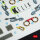 F-14A Tomcat interior 3D decals for Italeri kit