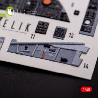 F-111 D/E Aardvark interior 3D decals for HobbyBoss kit
