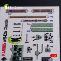 A5M2B Claude interior 3D decals for WingsyKits kit