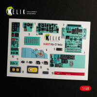 Ka-27 Helix interior 3D decals for HobbyBoss kit