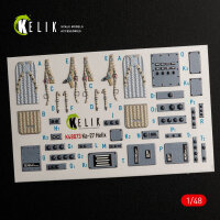 Ka-27 Helix interior 3D decals for HobbyBoss kit