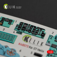 Ka-27 Helix interior 3D decals for HobbyBoss kit