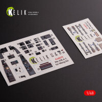 Messerschmitt Me-410 A1 interior 3D decals for Meng Model...