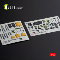 B-26B Marauder interior 3D decals for ICM kit