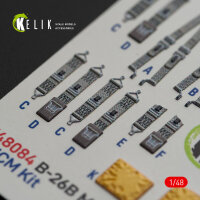 B-26B Marauder interior 3D decals for ICM kit