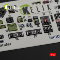 B-26B Marauder interior 3D decals for ICM kit