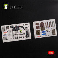 KI-21 interior 3D decals for ICM kit