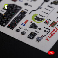 P-40N interior 3D decals for Academy kit