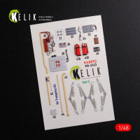 Mi-24D (Hind-D) interior 3D decals for Trumpeter kit