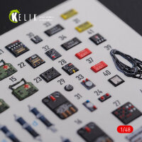 CH-47F interior 3D decals for Italeri kit