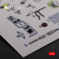 IL-2 Shturmovik interior 3D decals for Tamiya kit