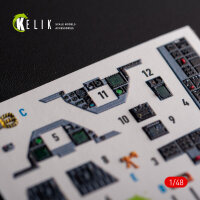 F-16A/C - interior 3D decals for Academy kit