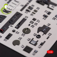 ?-38F Lightning - interior 3D decals for Academy kit
