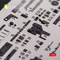 ?-38F Lightning - interior 3D decals for Academy kit