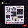 F-16CJ - interior 3D decals for Hasegawa kit