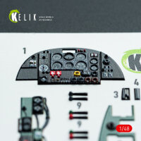 Bristol Beaufighter Mk.VI - interior 3D decals for Tamiya kit