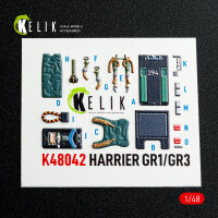 Harrier GR1/GR3 interior 3D decals for Kinetic kit