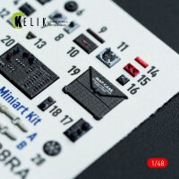P-47D - 25RE/28RA - interior 3D decals for MiniArt kit