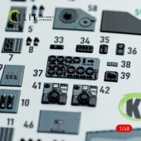 Do-217 N/J - interior 3D decals for ICM kit