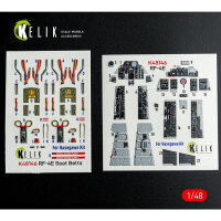 RF-4E - interior 3D decals for Hasegawa kit