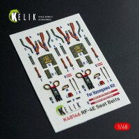 RF-4E - interior 3D decals for Hasegawa kit