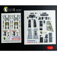 F-4J/S - interior 3D decals for Hasegawa kit