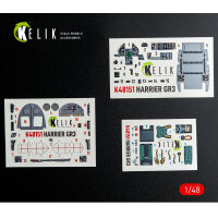 HARRIER GR3 - interior 3D decals for Kinetic kit