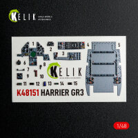 HARRIER GR3 - interior 3D decals for Kinetic kit