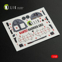 HARRIER GR3 - interior 3D decals for Kinetic kit