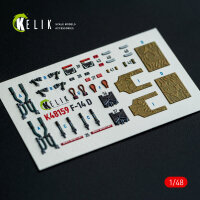 F-14D - interior 3D decals for GWH kit