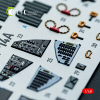 F-14A - interior 3D decals for Hasegawa kit