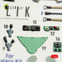 MC.200 - interior 3D decals for Italeri kit