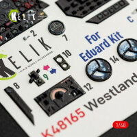 Westland Lysander Mk.III - interior 3D decals for Eduard kit