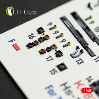 Hs-129 B - interior 3D decals for Takom kit