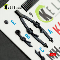 MH-6J Little Bird - interior 3D decals for ICM kit