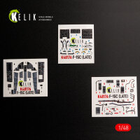 F-15C (Late) - interior 3D decals for Hasegawa