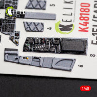 F-15J (Early) - interior 3D decals for Hasegawa