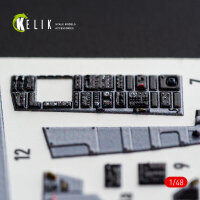 F-15DJ Eagle - interior 3D decals for Hasegawa
