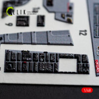 F-15DJ Eagle - interior 3D decals for Hasegawa
