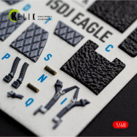 F-15DJ Eagle - interior 3D decals for Hasegawa