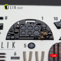 Spitfire TR.9 - interior 3D decals for Airfix