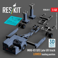 MHU-83 D/E Late lift truck LOWER loading position (3D...