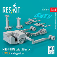 MHU-83 D/E Late lift truck LOWER loading position (3D...