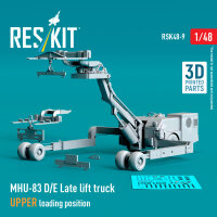 MHU-83 D/E Late lift truck UPPER loading position (3D Printed model kit)