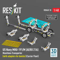 US NAVY MHU-191/M (AERO 21A) Munitions Transporter (with...